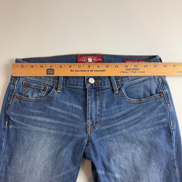 Lucky Brand Women's Sweet N Crop Jeans Medium Wash Size 27 - Picture 6 of 11